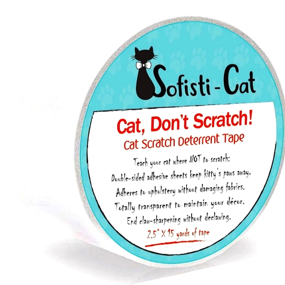 Sofisti-Cat Anti-Scratch Deterrent Tape - 2.5in×45ft roll - Picture 2 of 6